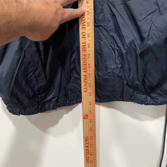 Ralph Lauren Polo Sport Navy Nylon Hooded Anorak Jacket Windbreaker Mens Small - Picture 8 of 10